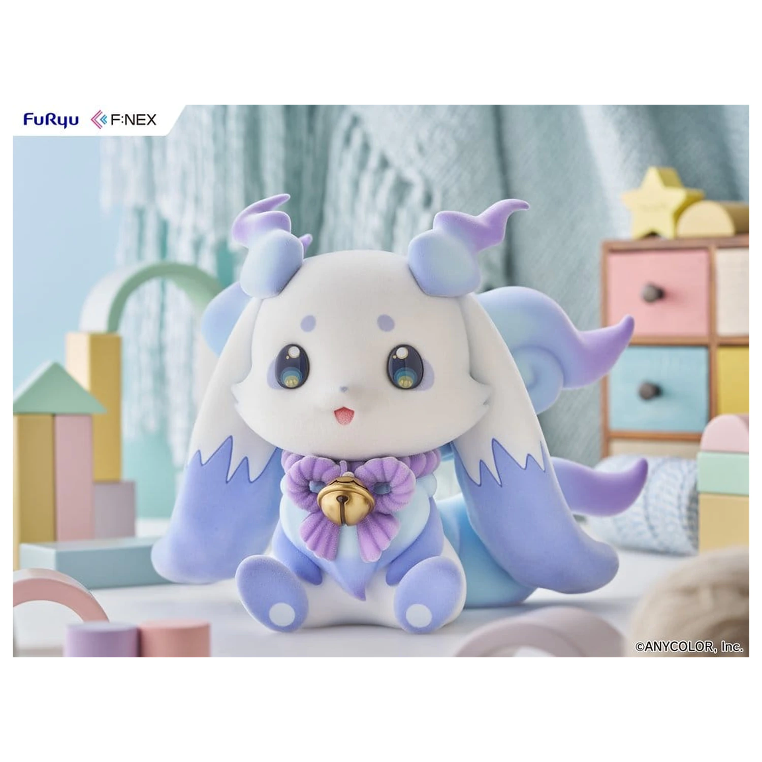 Nijisanji F:Nex Flocky Soft Vinyl figura 1/2 Lunlun 20 cm      termékfotó