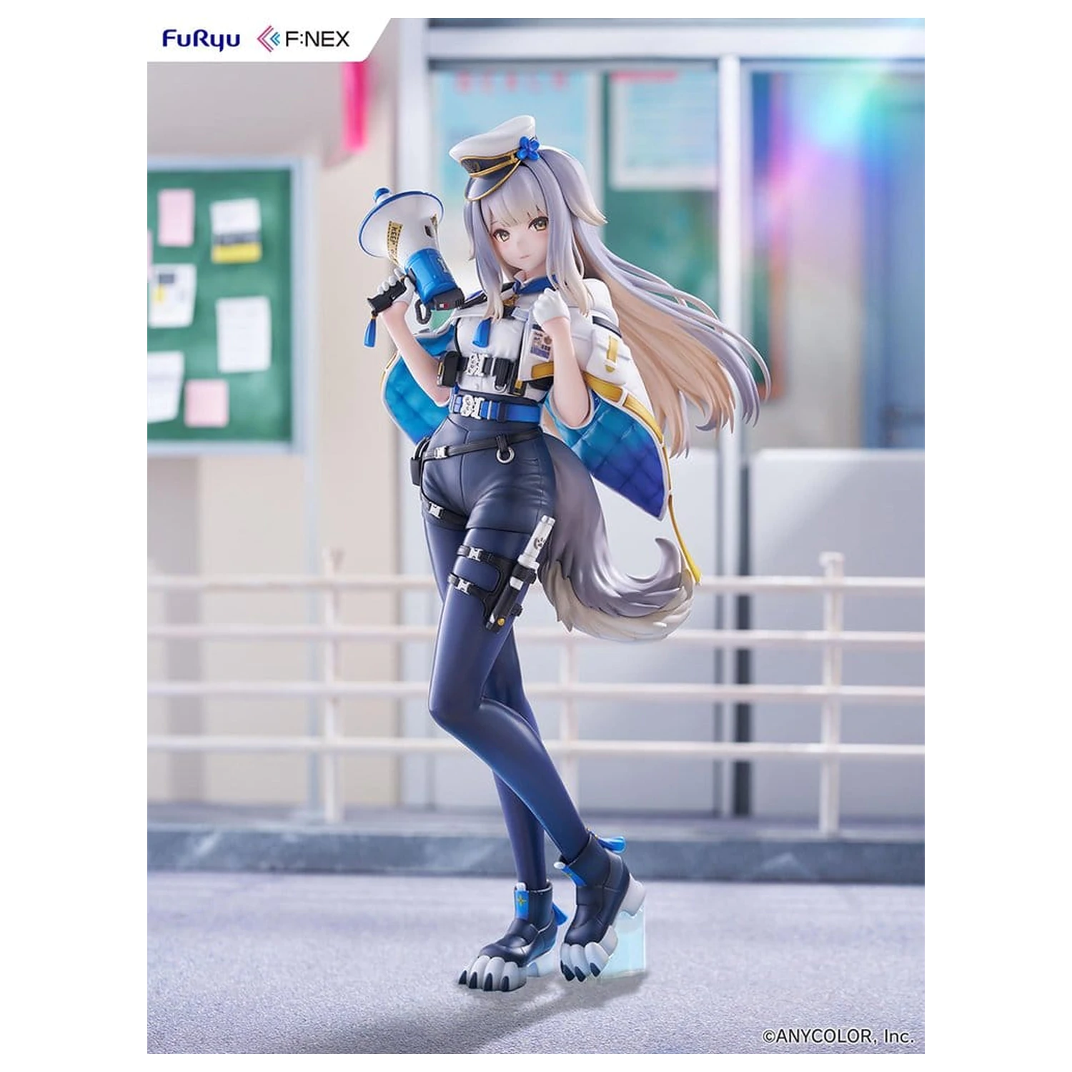 Nijisanji F:NEX PVC figura 1/7 Shioriha Ruri 10 cm termékfotó