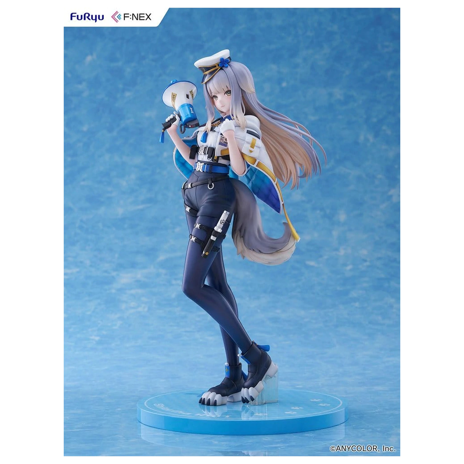 Nijisanji F:NEX PVC figura 1/7 Shioriha Ruri 10 cm termékfotó