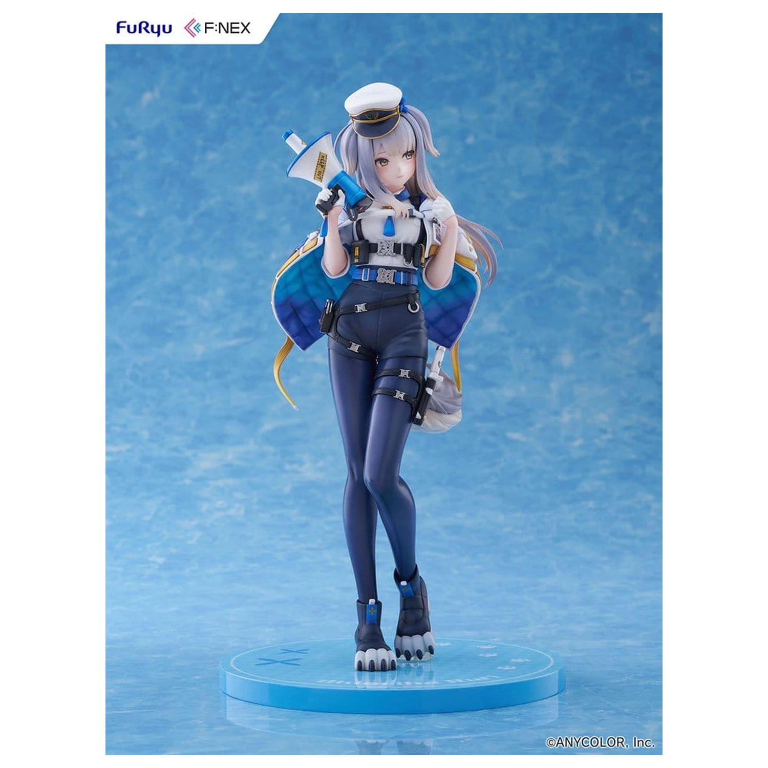 Nijisanji F:NEX PVC figura 1/7 Shioriha Ruri 10 cm termékfotó