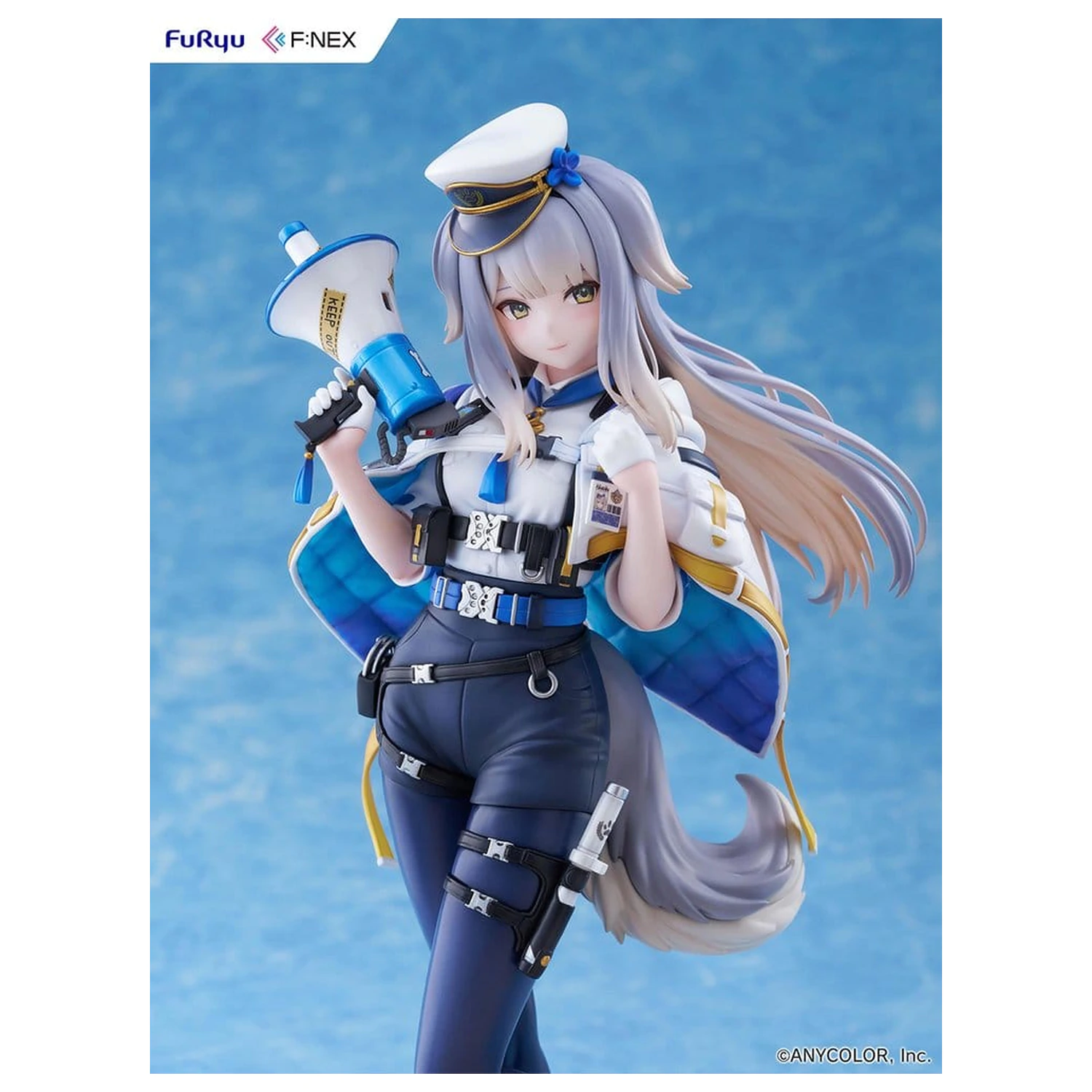 Nijisanji F:NEX PVC figura 1/7 Shioriha Ruri 10 cm termékfotó