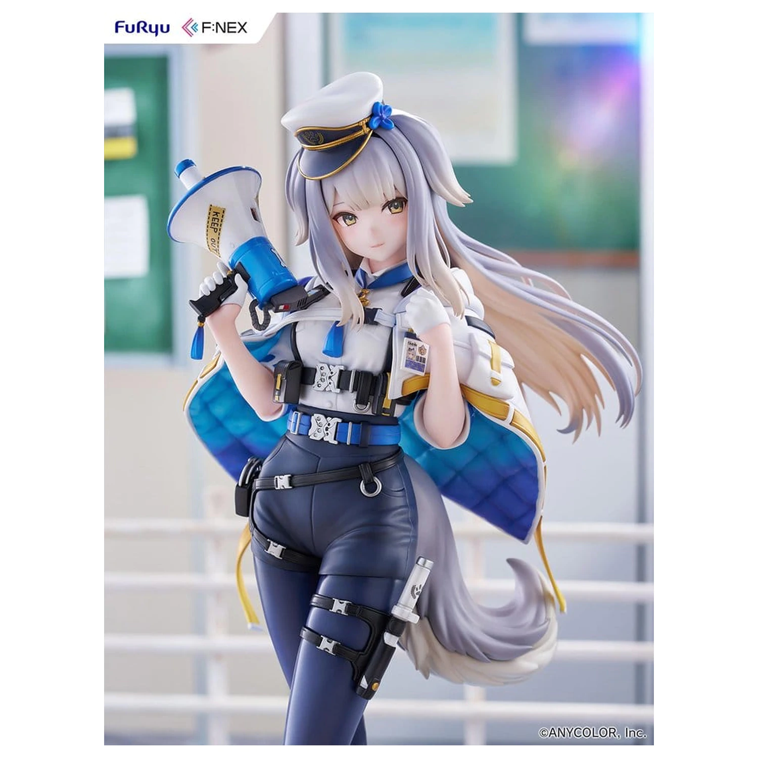 Nijisanji F:NEX PVC figura 1/7 Shioriha Ruri 10 cm termékfotó