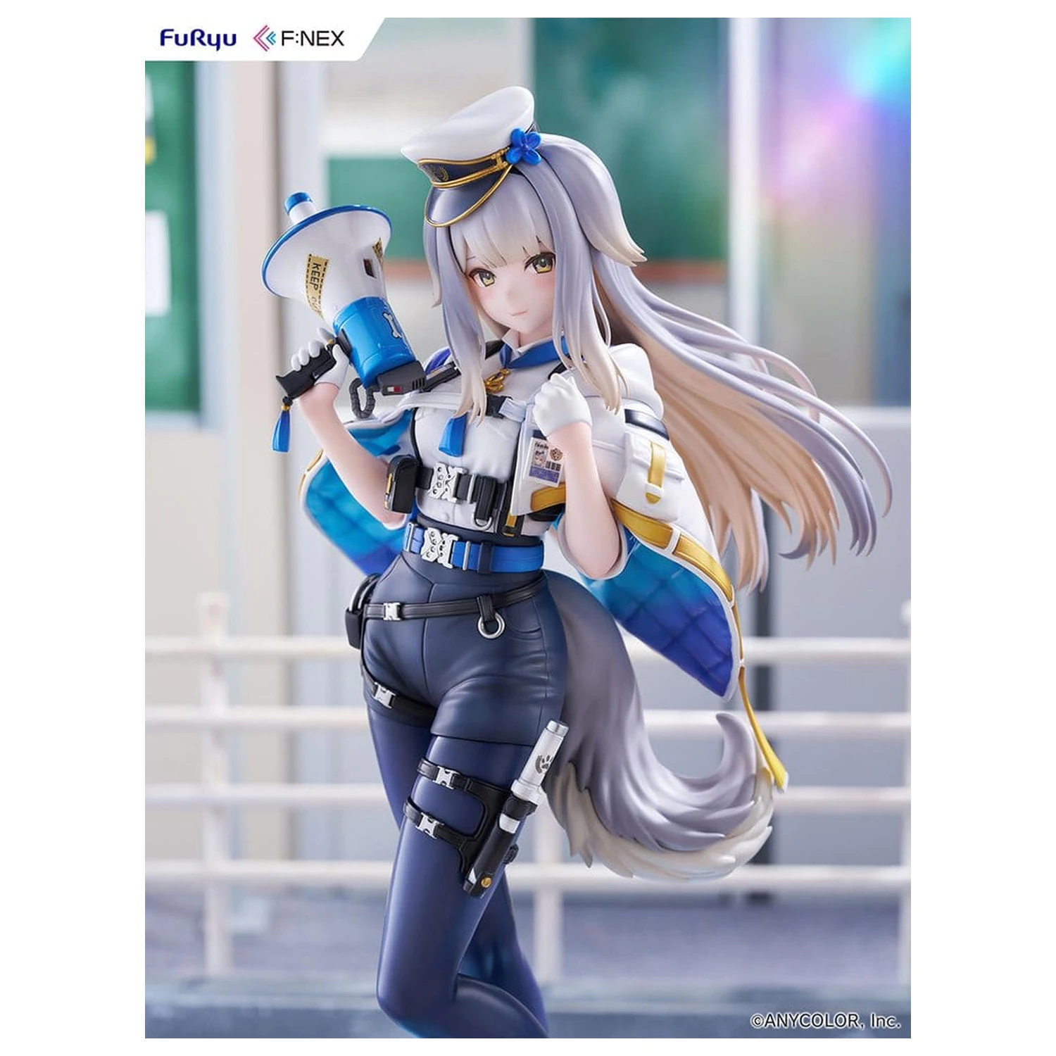Nijisanji F:NEX PVC figura 1/7 Shioriha Ruri 10 cm termékfotó