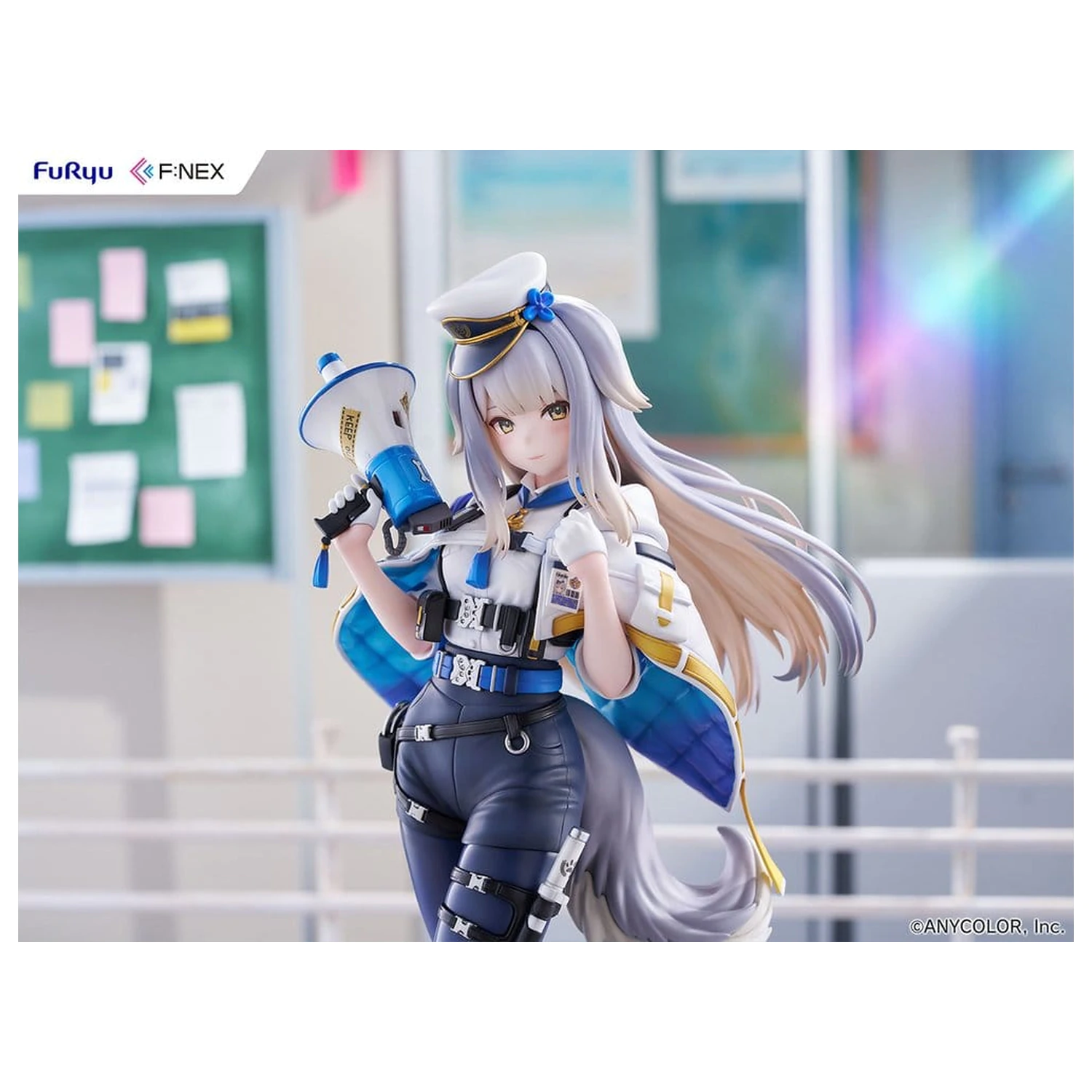 Nijisanji F:NEX PVC figura 1/7 Shioriha Ruri 10 cm termékfotó