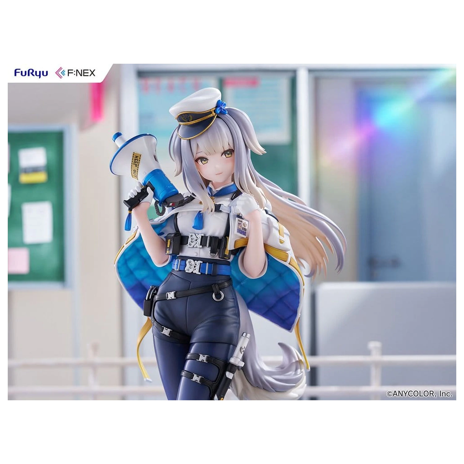 Nijisanji F:NEX PVC figura 1/7 Shioriha Ruri 10 cm termékfotó