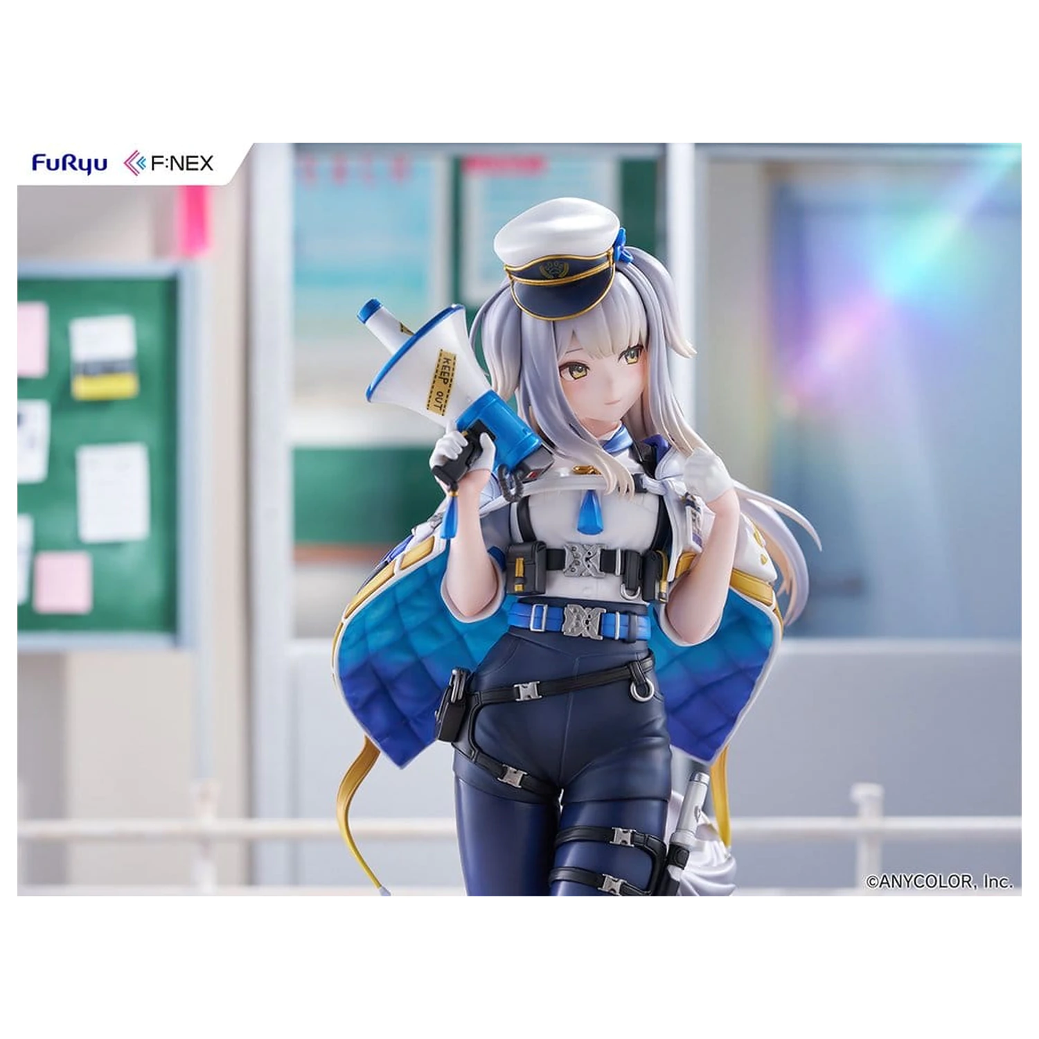 Nijisanji F:NEX PVC figura 1/7 Shioriha Ruri 10 cm termékfotó