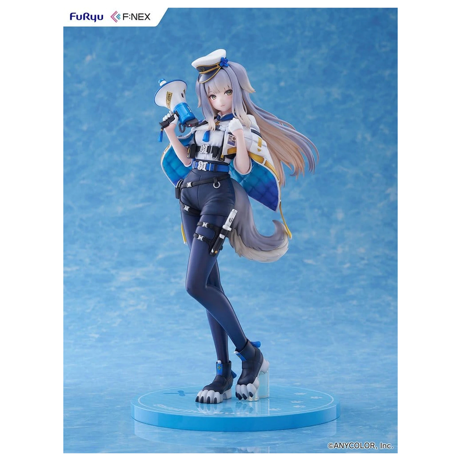 Nijisanji F:NEX PVC figura 1/7 Shioriha Ruri 10 cm termékfotó