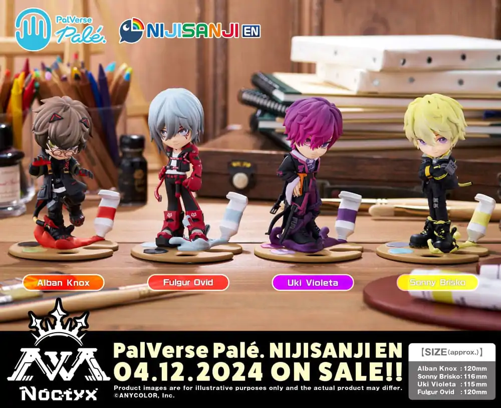 Nijisanji PalVerse Uki Violeta PVC szobor figura 11 cm termékfotó