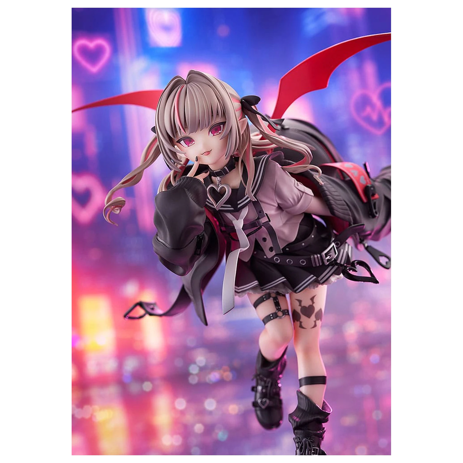 NIJISANJI PVC szobor figura 1/7 Makaino Ririmu Illustrated by Kei Mochizuki 21 cm  termékfotó