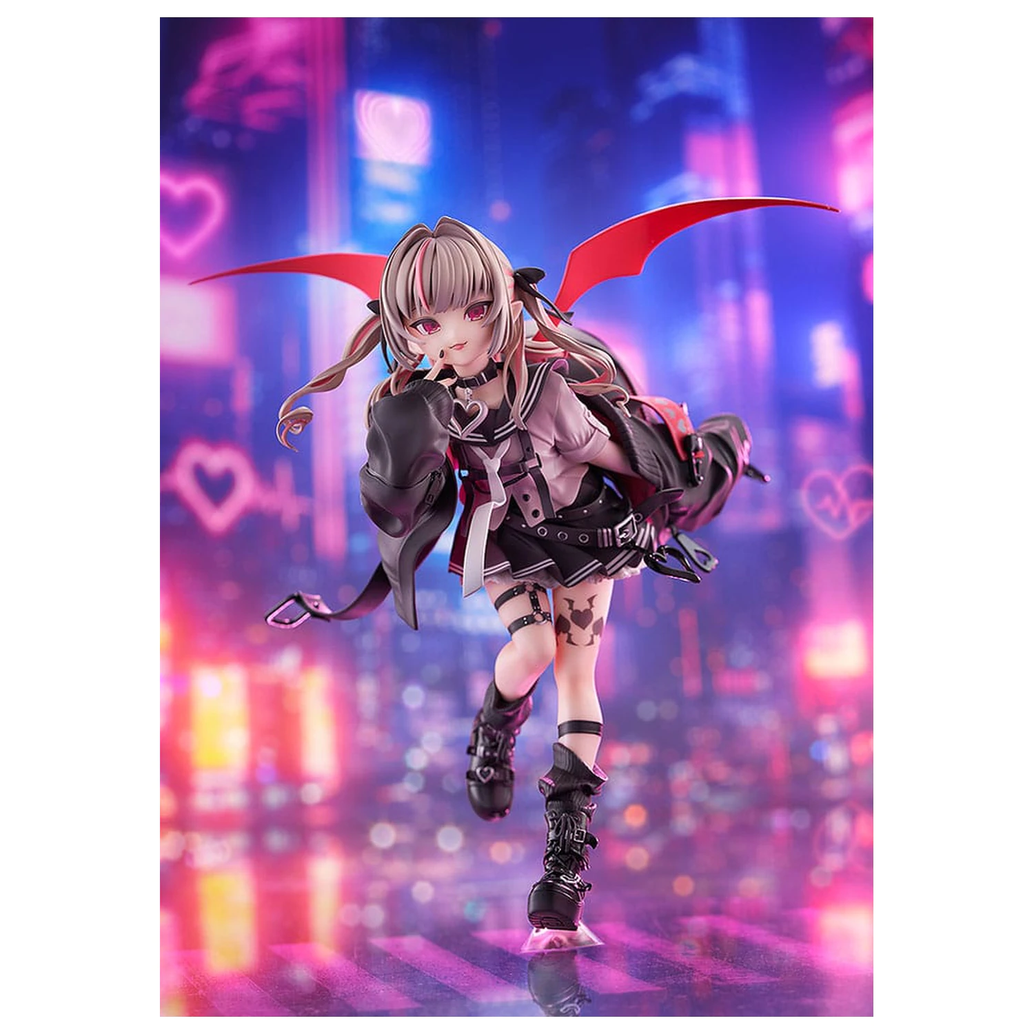 NIJISANJI PVC szobor figura 1/7 Makaino Ririmu Illustrated by Kei Mochizuki 21 cm  termékfotó