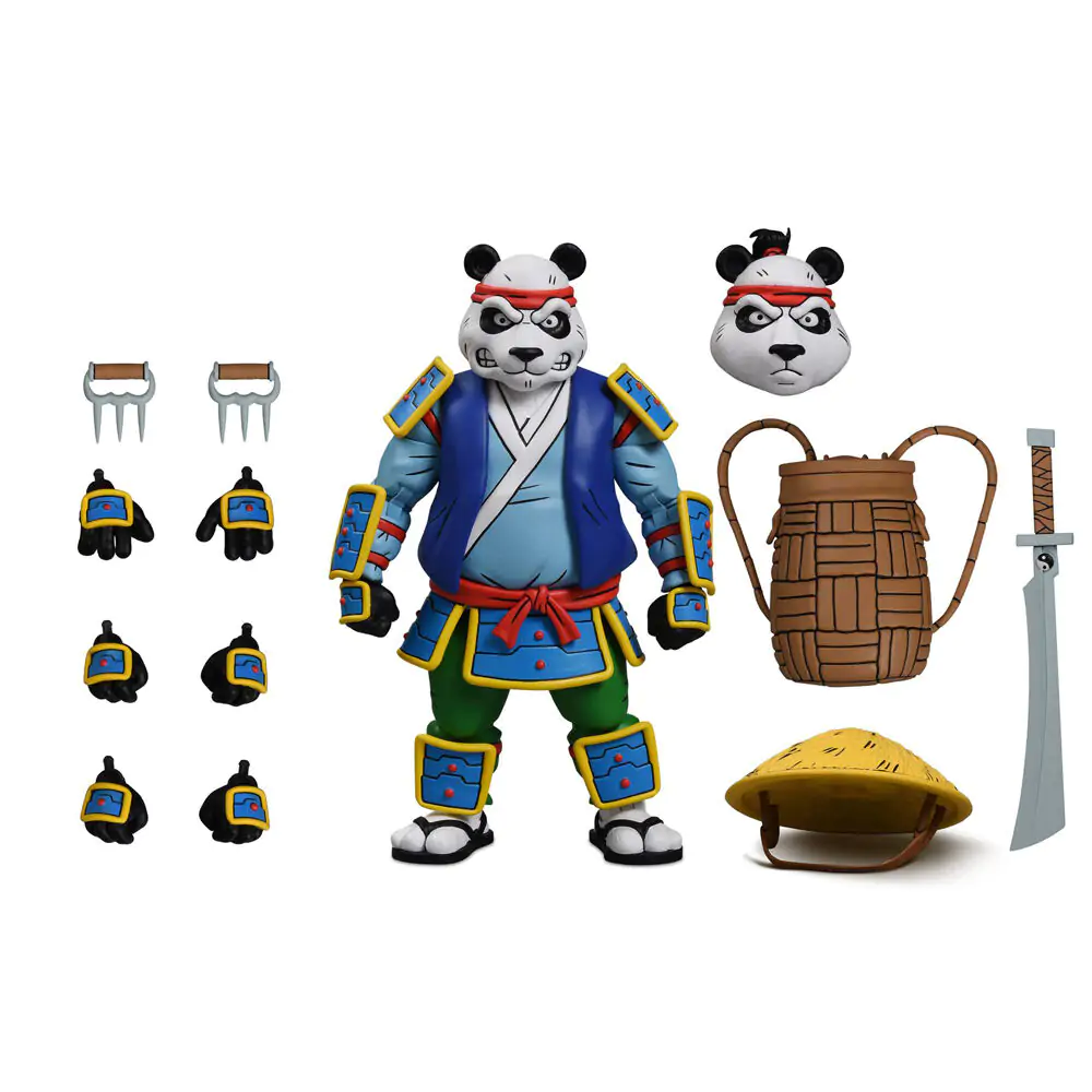 Ninja Turtle Teenage Mutant Panda Khan Ultimate figura 18cm termékfotó