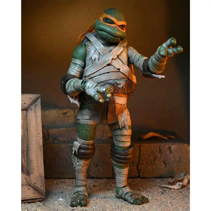 Ninja Turtles as the Mummy Michelangelo ultimate figura 18cm termékfotó