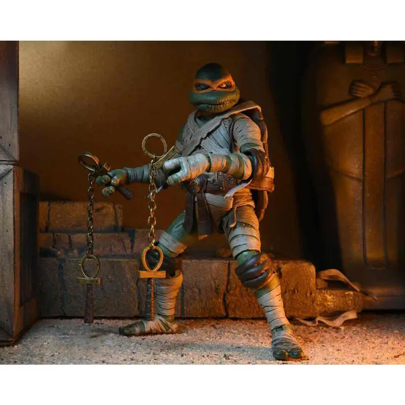 Ninja Turtles as the Mummy Michelangelo ultimate figura 18cm termékfotó