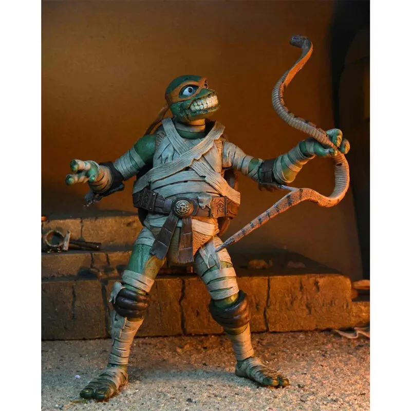 Ninja Turtles as the Mummy Michelangelo ultimate figura 18cm termékfotó