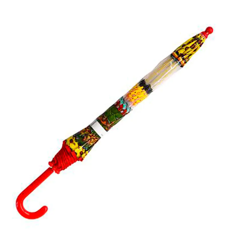 Ninja Turtles manuális átlátszó esernyő 48cm termékfotó