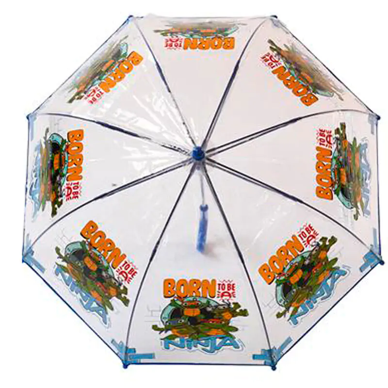 Ninja Turtles manuális átlátszó esernyő 48cm termékfotó