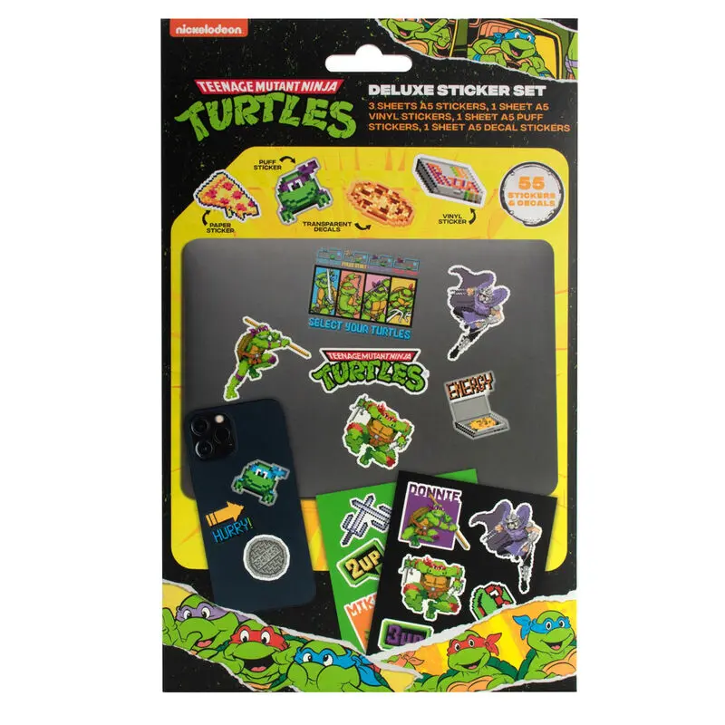 Ninja Turtles stickers set termékfotó