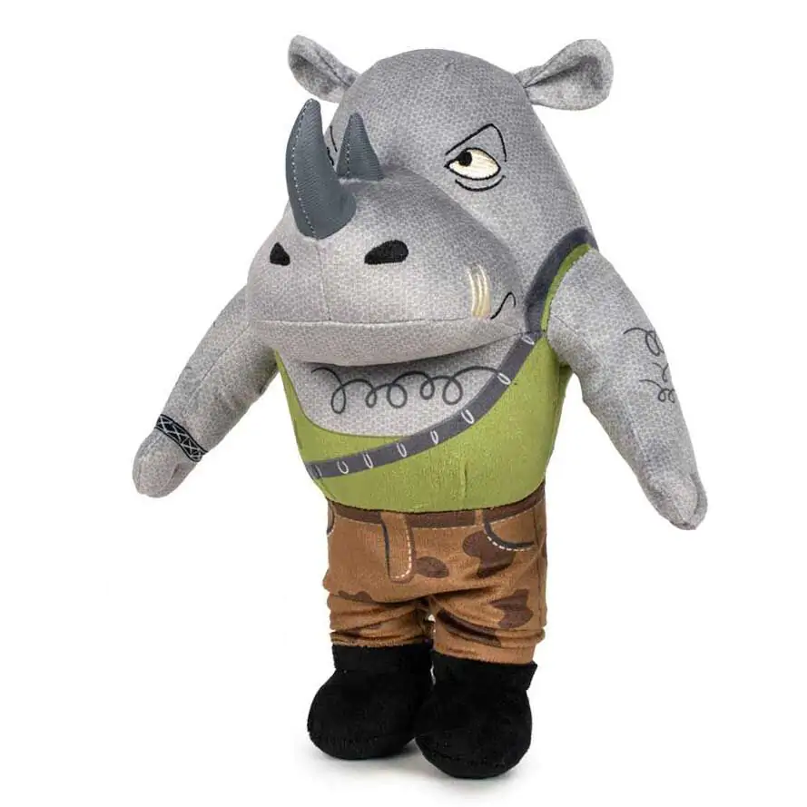 Ninja Turtles Mutant Mayhem Rocksteady plush toy 28cm termékfotó