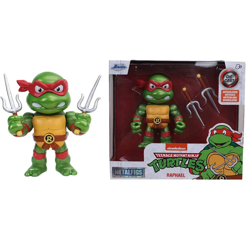 Ninja Turtles Raphael metalfigs figura 10cm termékfotó