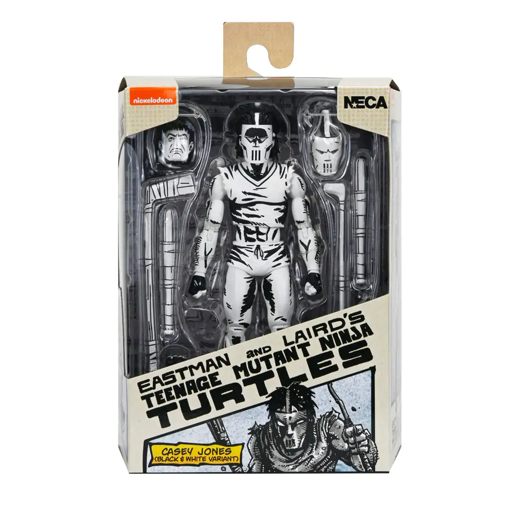 Ninja Turtles Teenage Mutant Casey Jones Black &amp; White figura 18cm termékfotó