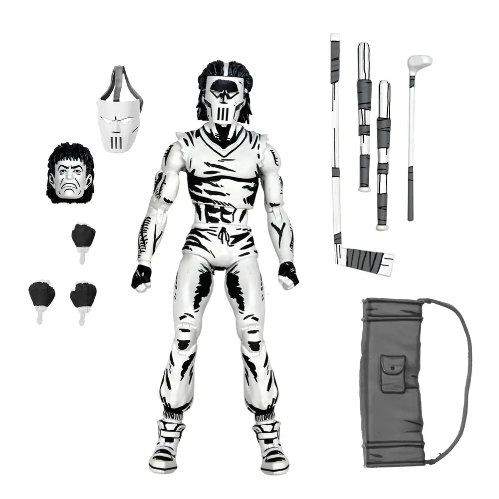 Ninja Turtles Teenage Mutant Casey Jones Black &amp; White figura 18cm termékfotó