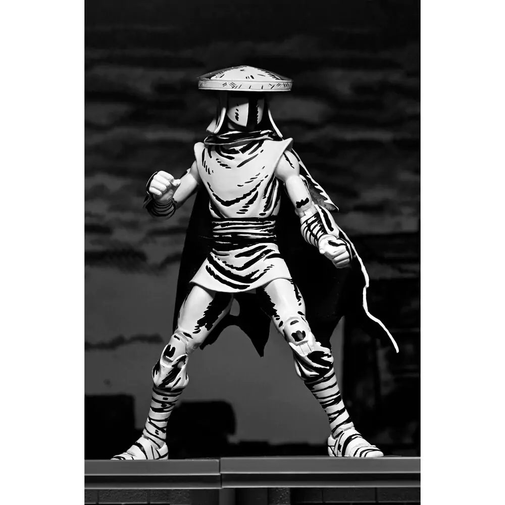 Ninja Turtles Teenage Mutant Elite Guard Black &amp; White figura 18cm termékfotó