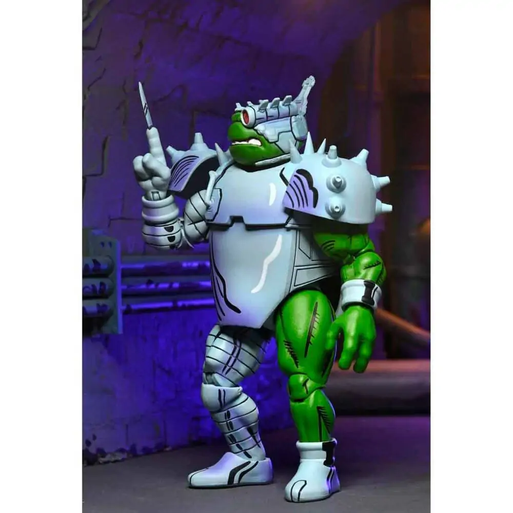 Ninja Turtles Teenage Mutant Mirage Comics Cyborg Donatello figura 18cm termékfotó