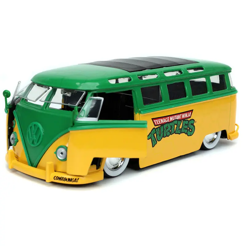 Teenage Mutant Ninja Turtles Diecast Model 1/24 1962 VW Bus Leonardo termékfotó