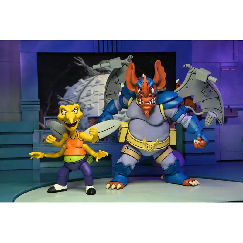 Ninja Turtles Wingnut and Screwloose Scale Action figura csomag 18cm termékfotó