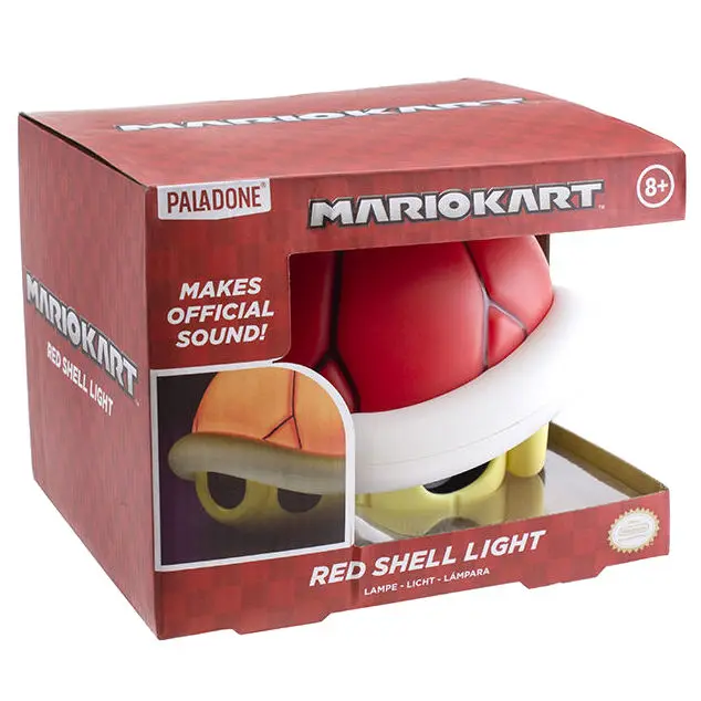 Nintendo Mario Kart Red Shell light with sound termékfotó