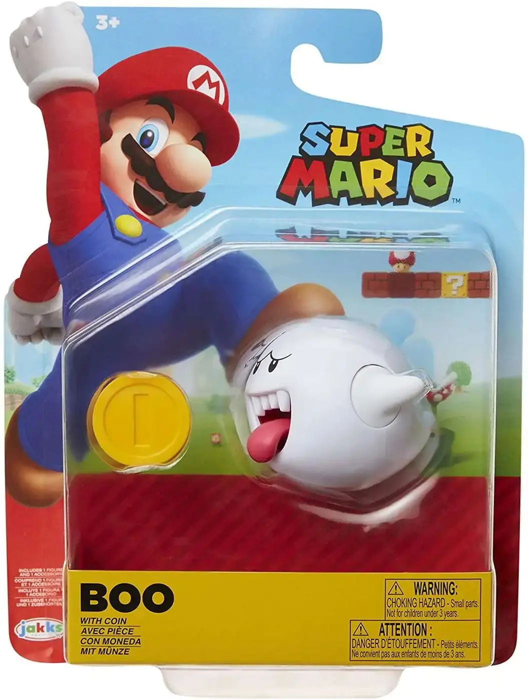 Nintendo Super figura Boo 10 cm termékfotó