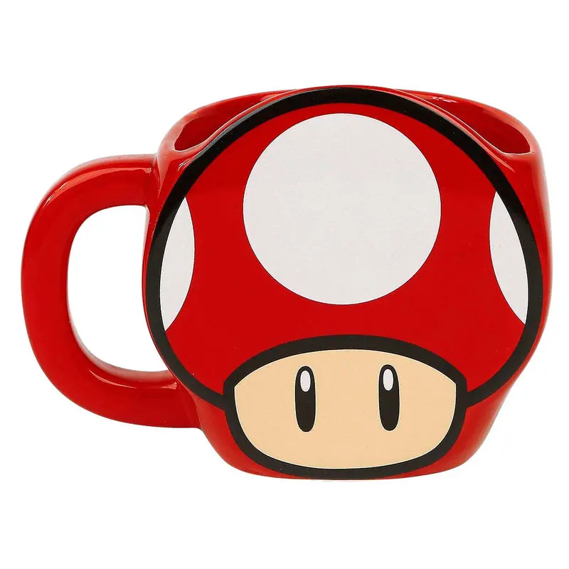 Nintendo Super Mario 3D mushroom bögre termékfotó