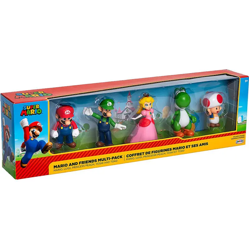 Nintendo Super Mario 5db-os figura csomag 6cm termékfotó