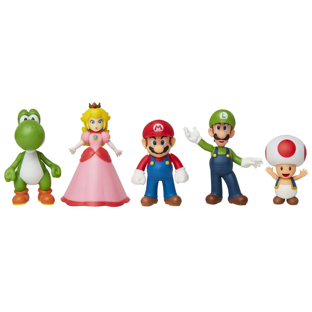 World of Nintendo Super Mario & Friends Figures 5-piece box set Exclusive termékfotó