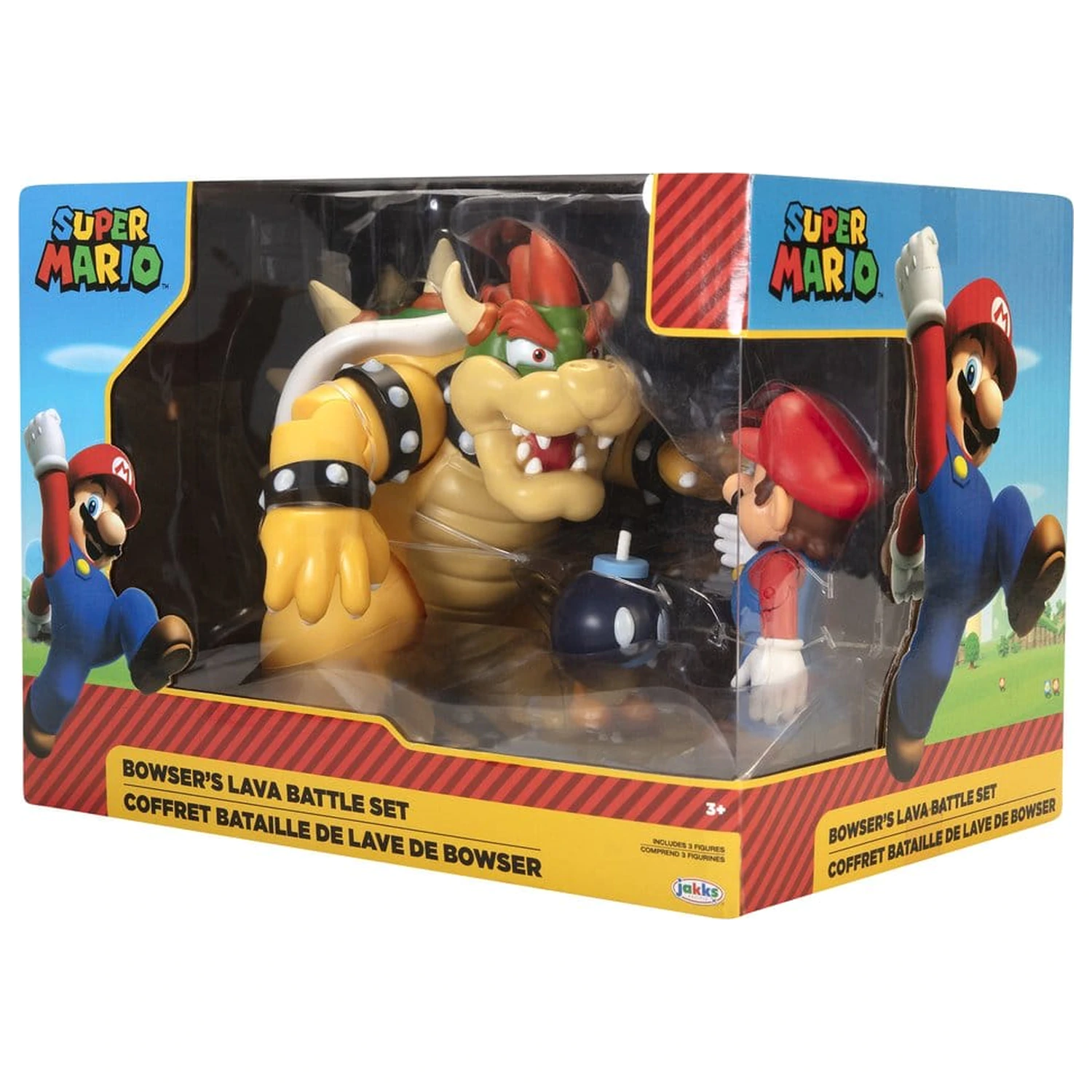Nintendo Super Mario Bowser Vs Super Mario figura csomag termékfotó