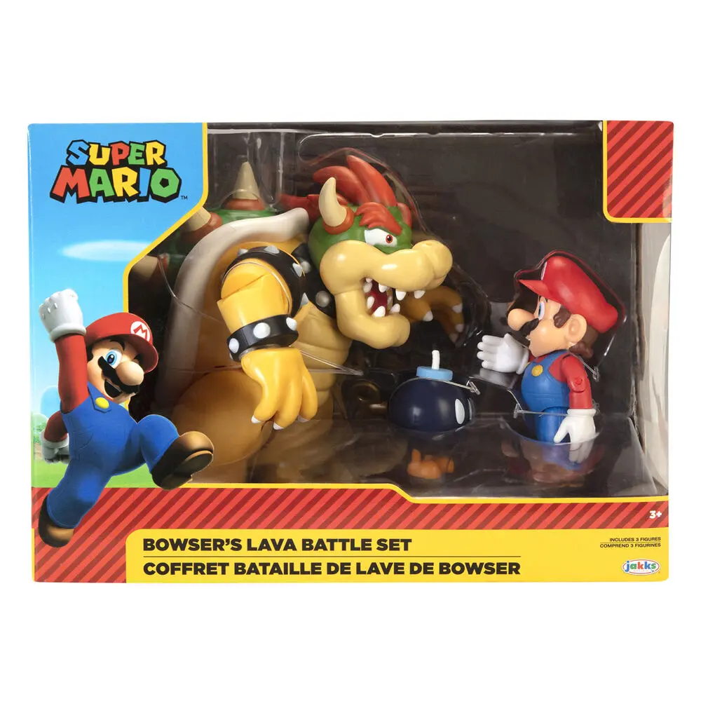 Nintendo Super Mario Bowser Vs Super Mario figura csomag termékfotó