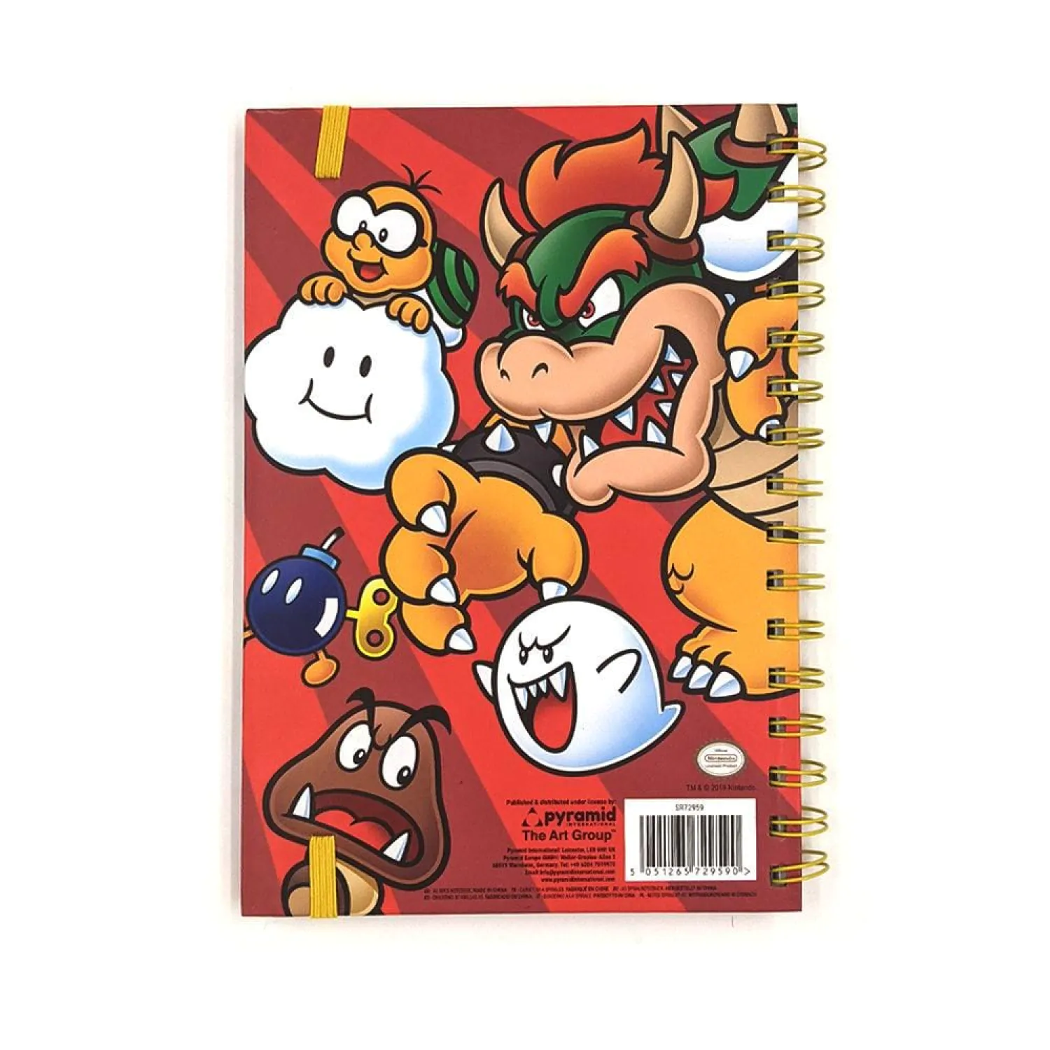 Nintendo Super Mario Bros A5 jegyzetfüzet termékfotó