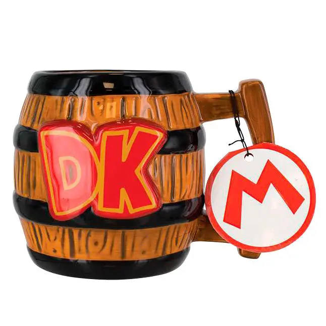 Nintendo Super Mario Bros Donkey Kong 3D-s bögre termékfotó