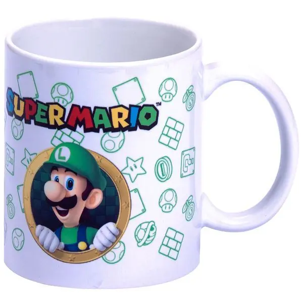 Nintendo Super Mario Bros Luigi Mug + Money box set termékfotó