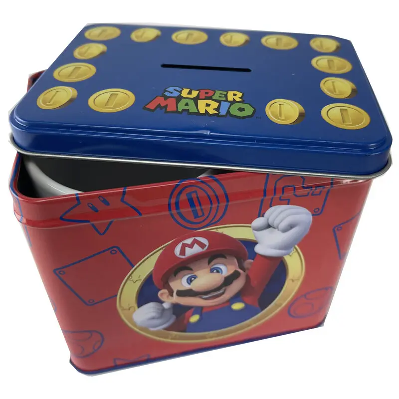 Nintendo Super Mario Bros Mario Mug + Money box set termékfotó