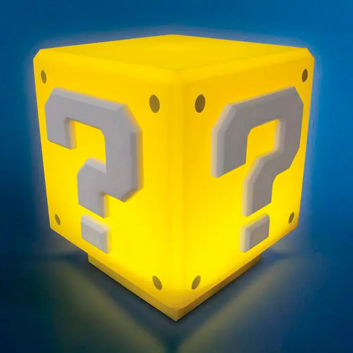 Super Mario Nightlight with Sound Question Block 8 cm termékfotó