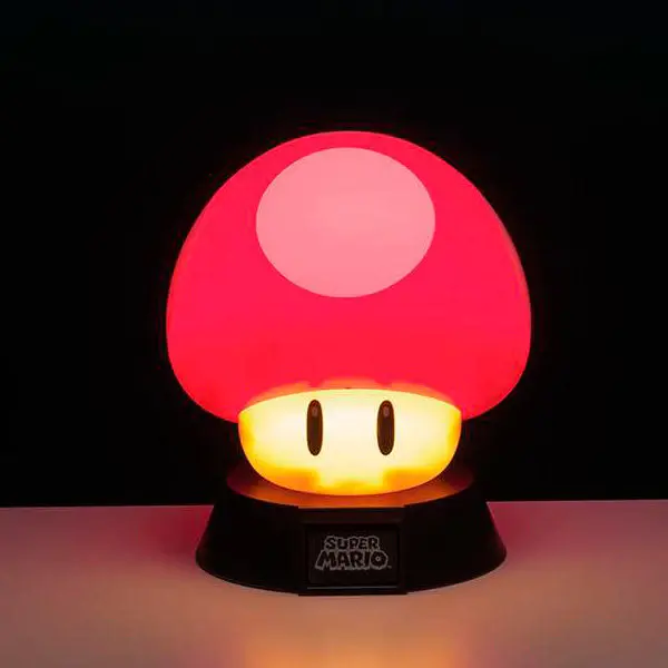 Nintendo Super Mario Bros Mushroom 3D lámpa termékfotó
