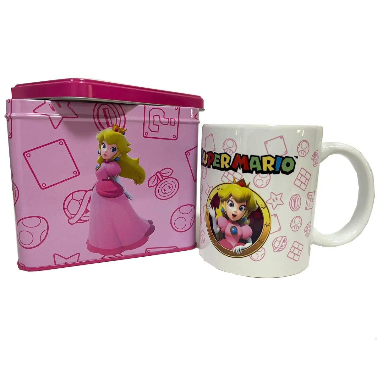 Nintendo Super Mario Bros Peach bögre + persely csomag termékfotó