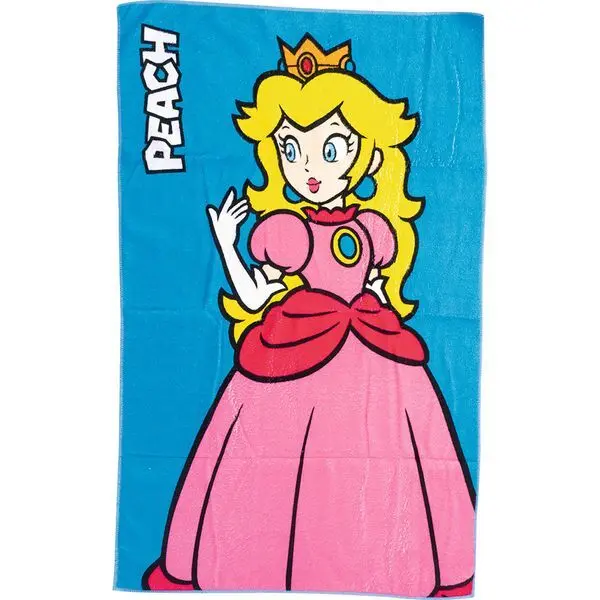 Nintendo Super Mario Bros Peach törölköző 50x80cm termékfotó