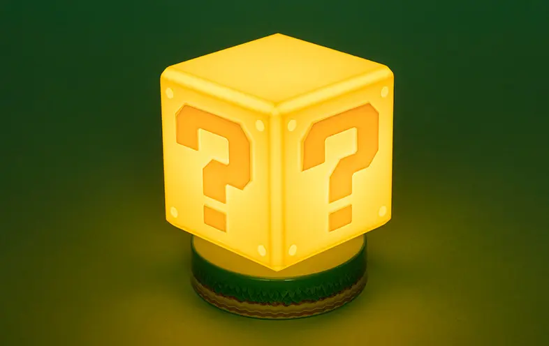 Super Mario 3D Lampe Fragezeichen-Block 10 cm termékfotó