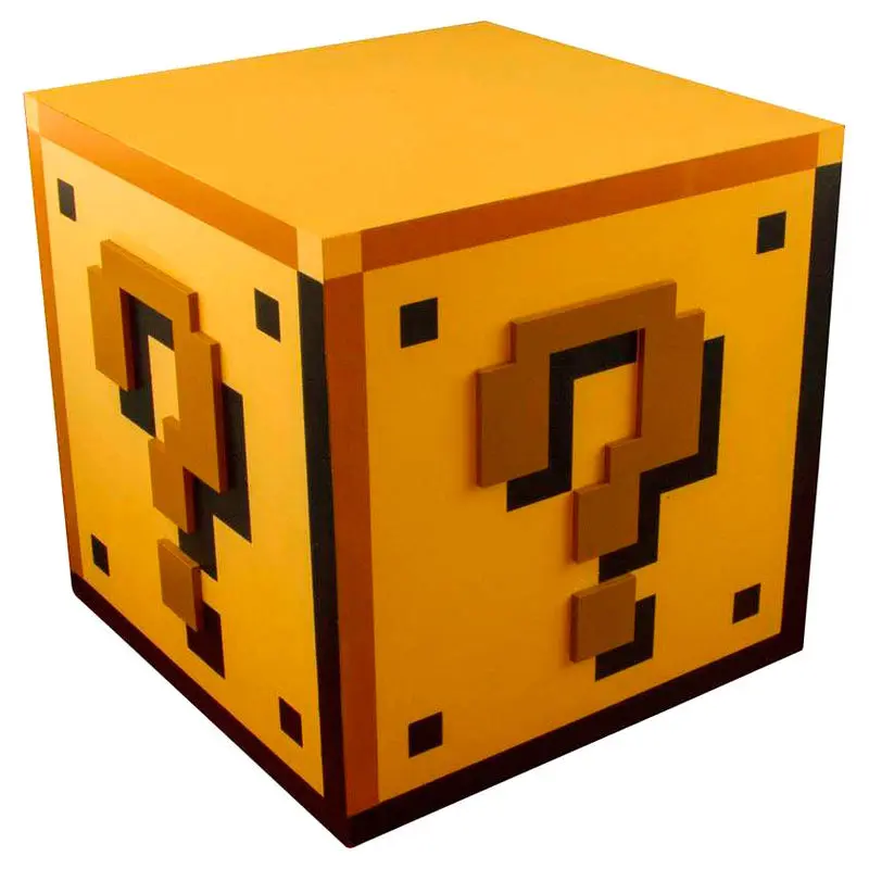 Nintendo Super Mario Bros Question Block lámpa termékfotó
