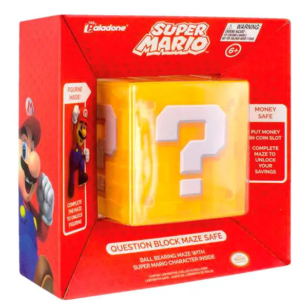 Nintendo Super Mario Bros Question Block persely termékfotó