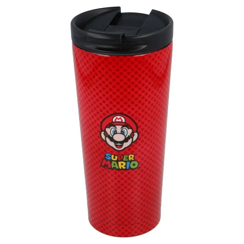 Nintendo Super Mario Bros rozsdamentes acél kávés pohár 425ml termékfotó
