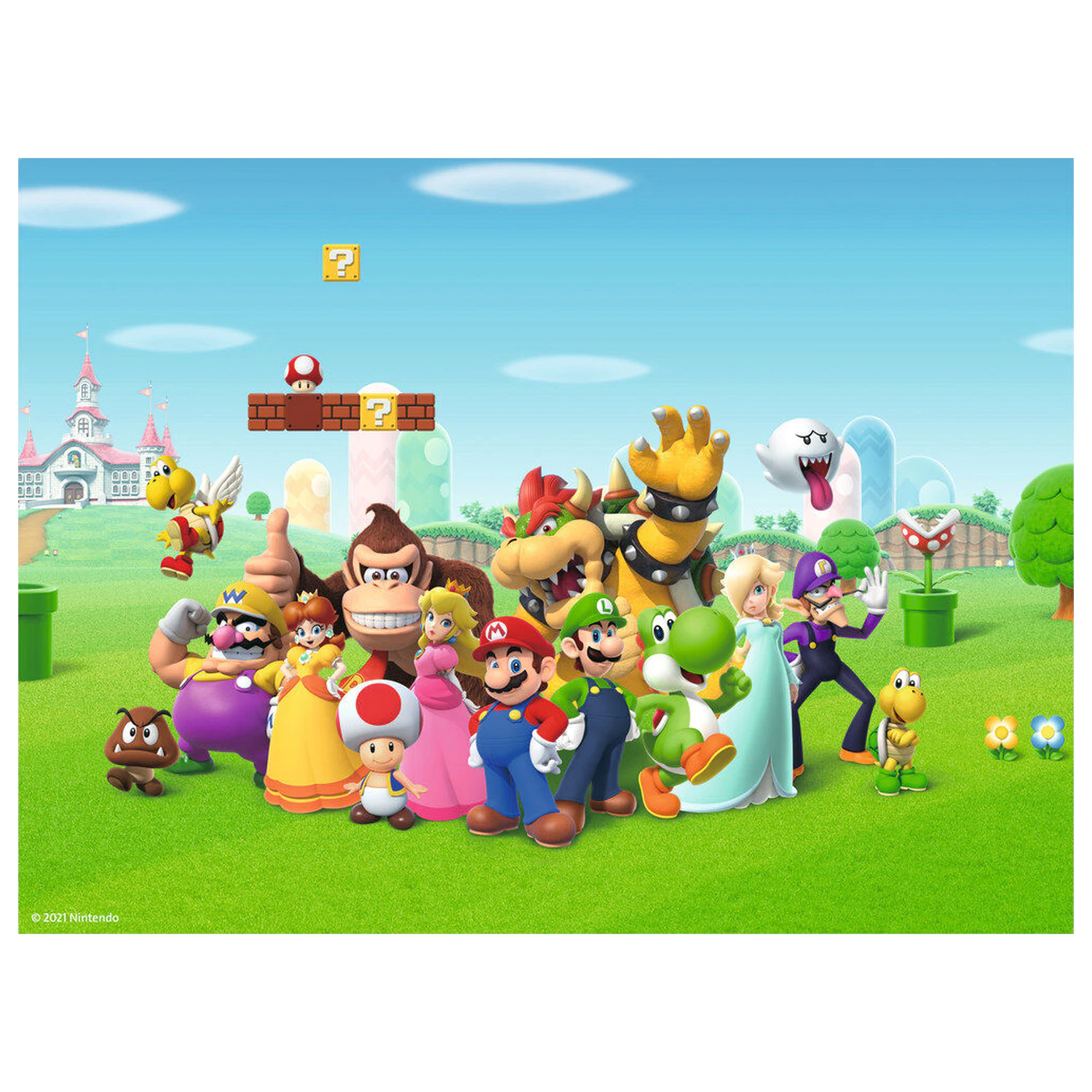 Nintendo Super Mario Bros XXL puzzle 200db-os termékfotó