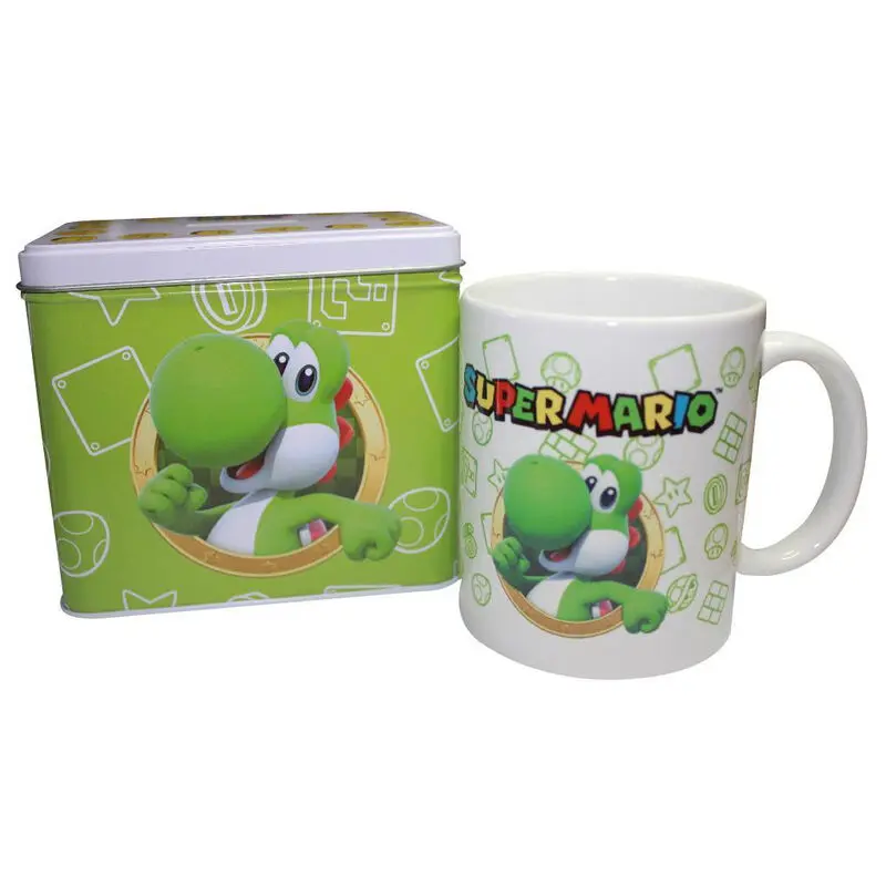 Nintendo Super Mario Bros Yoshi Mug + Money box set termékfotó